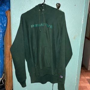 Primitive x champion hoodie